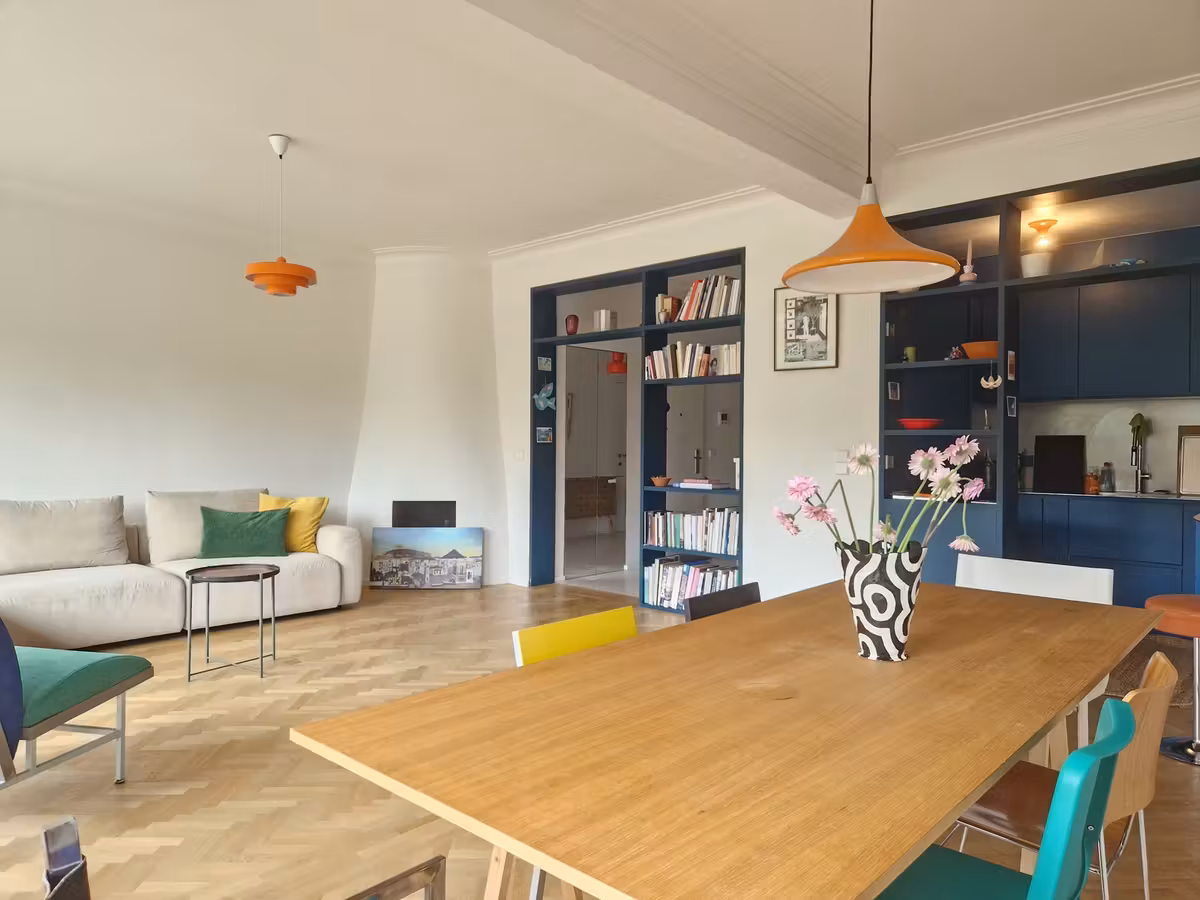 Gerenoveerd appartement met uitzicht op de Vijvers van Elsene - 5