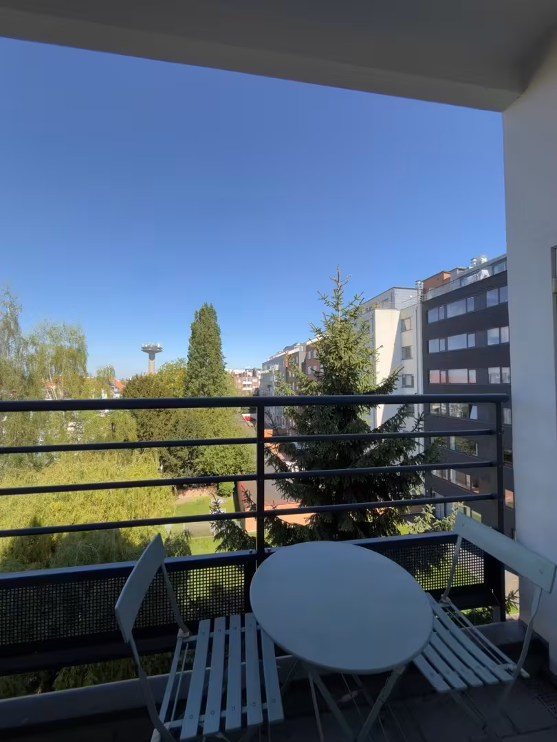 Furnished 1-bedroom apartment with terrace in Cee District - 11