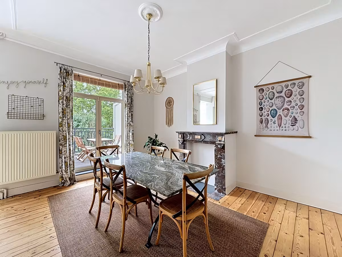 Laken: Duplex meublé avec 2 chambres et terrasse - 7
