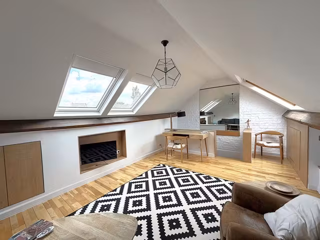 Furnished 90 sqm duplex in Ixelles - 7
