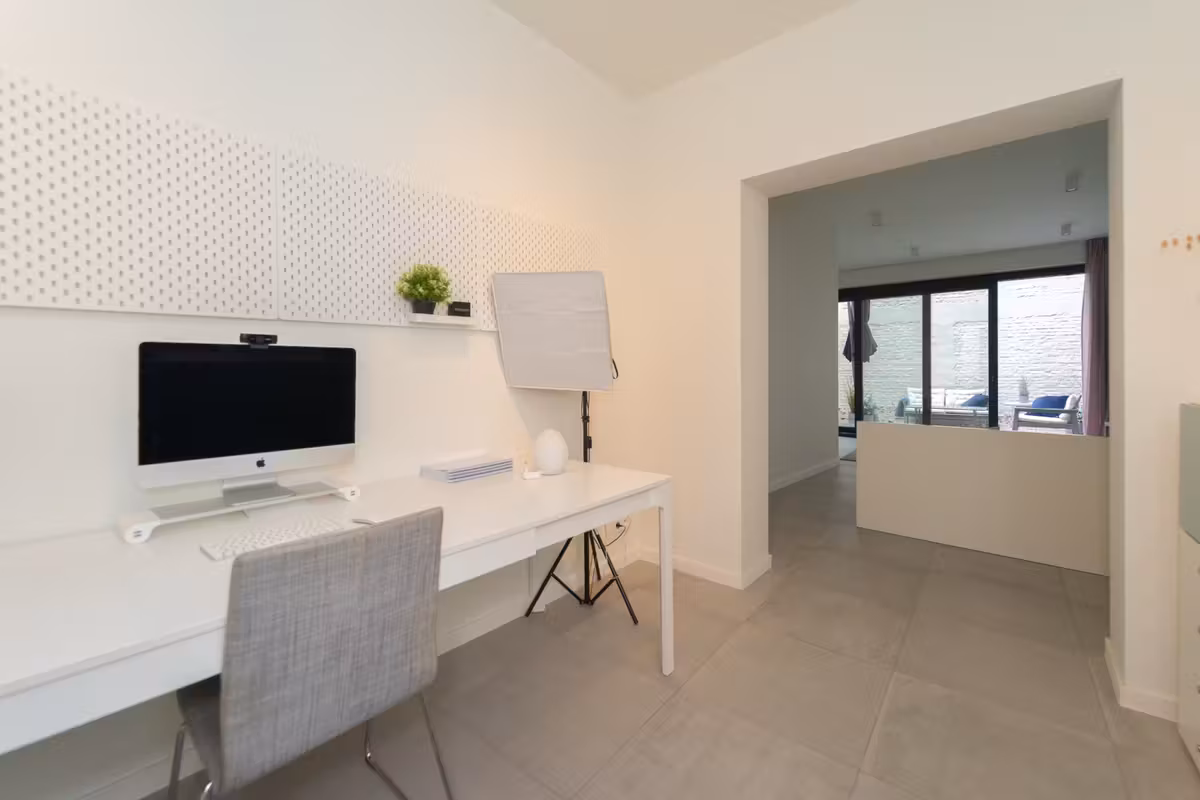 Ruime woning met bureel op gelijkvloers en 4 terrassen in hartje Gent - 10