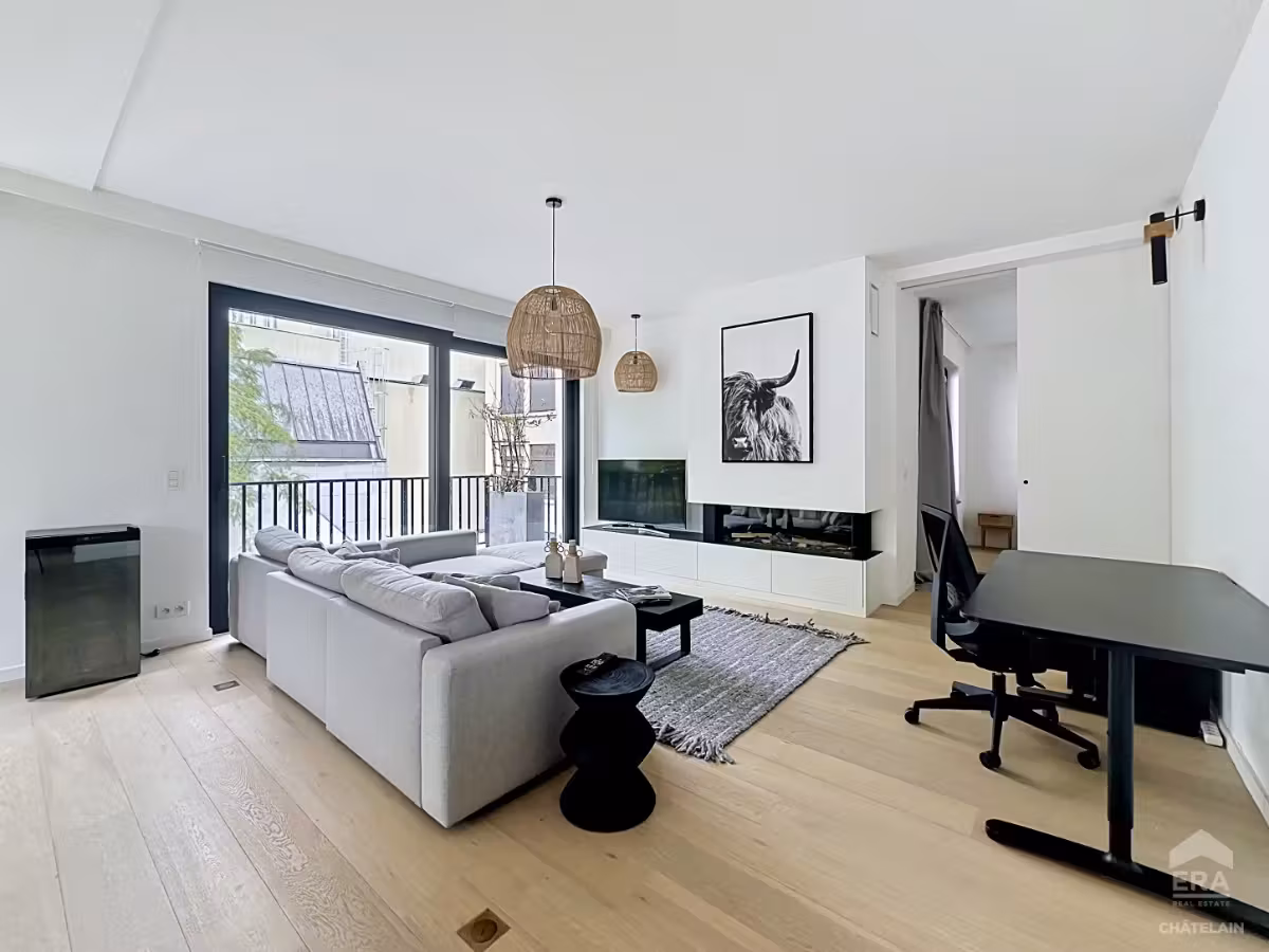 Penthouse met 2 slaapkamers en terrassen te huur in Brussel - 4