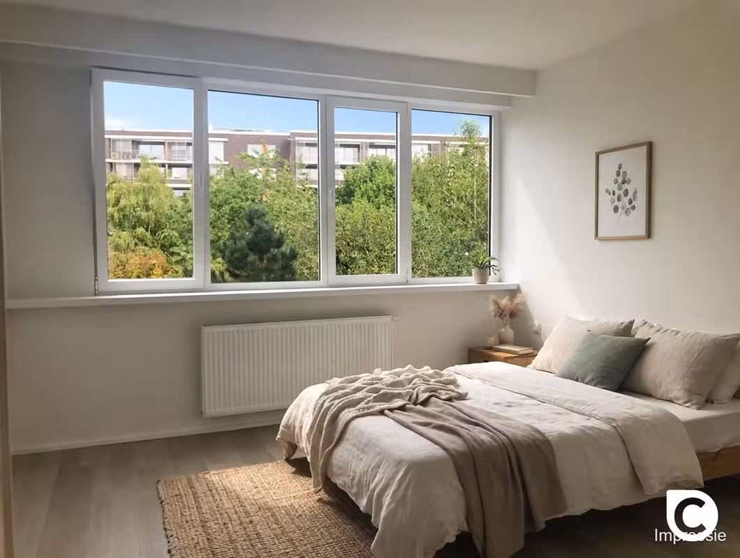 Appartement met 2 slaapkamers en terras in Berchem - 4