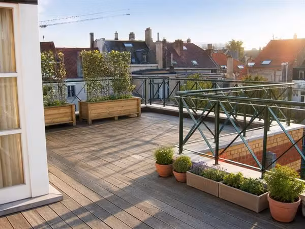 Penthouse met groot terras nabij Place Stephanie - 2