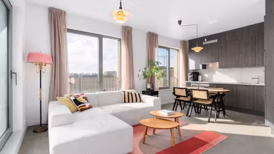 Modern nieuwbouwappartement met 2 slaapkamers