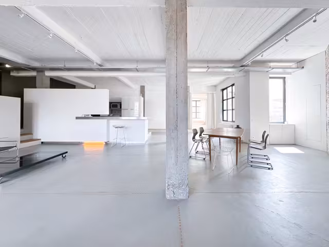 Loft with 1 bedroom, office and parking - 8