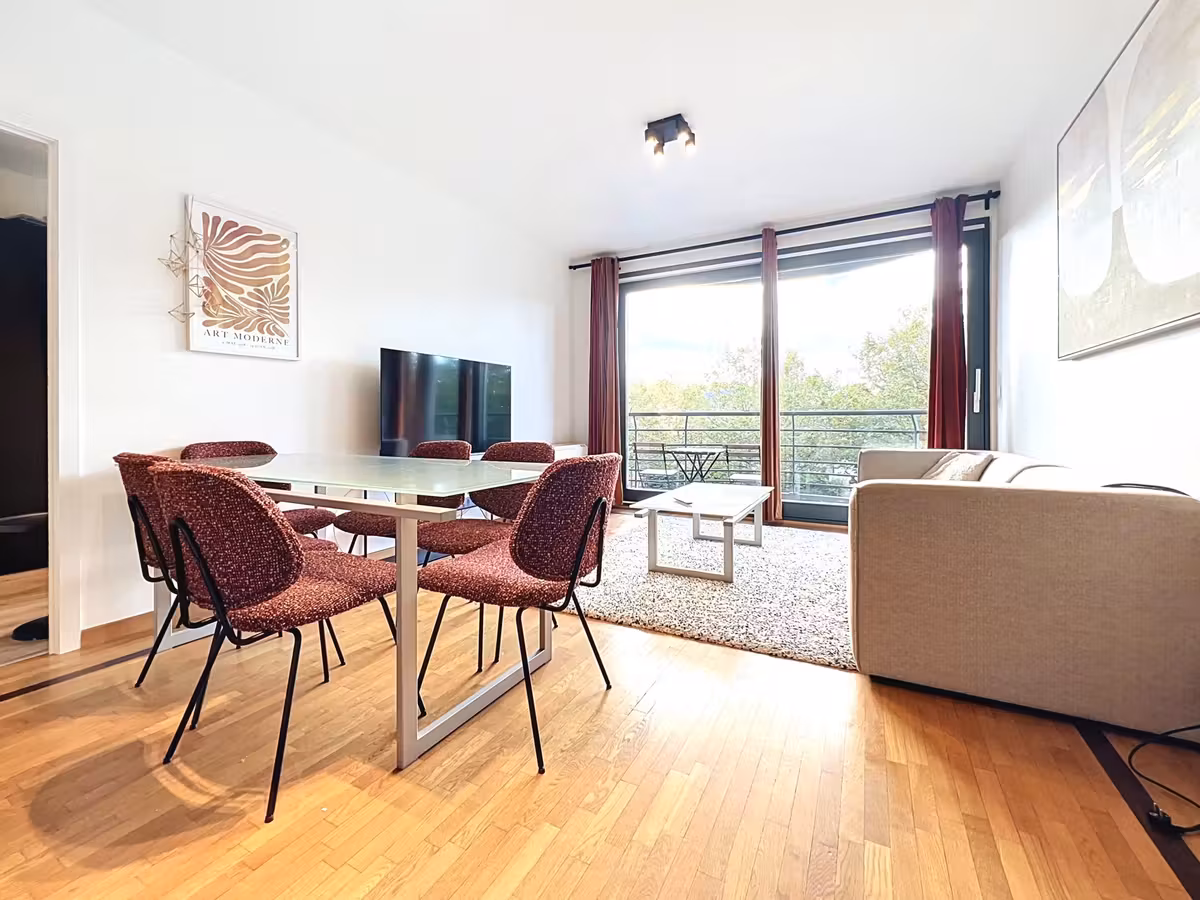 Appartement meublé avec 2 chambres et terrasses - 9