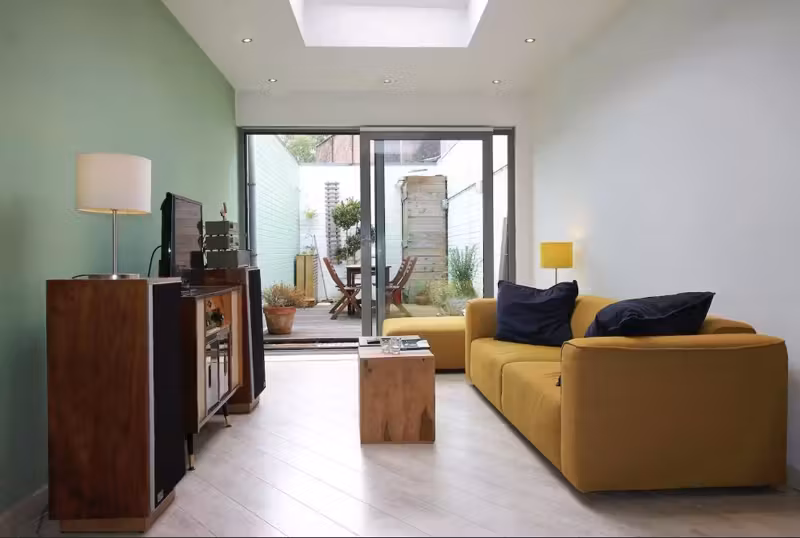 Instapklare rijwoning met stadstuin