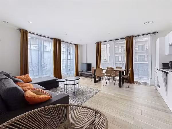 Nieuw gemeubileerd appartement met 2 slaapkamers en terras - 11
