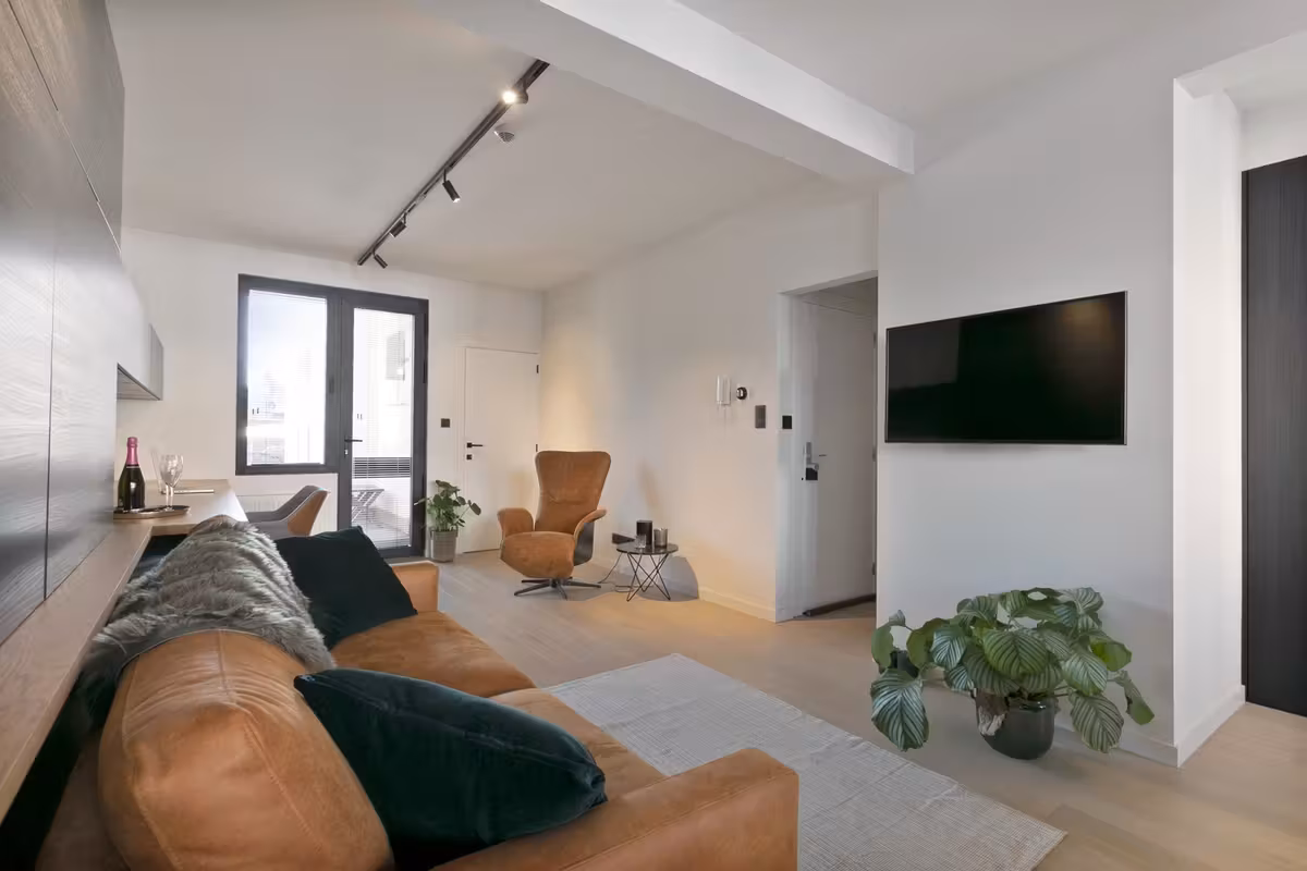 Trendy gemeubeld appartement op het Zuid