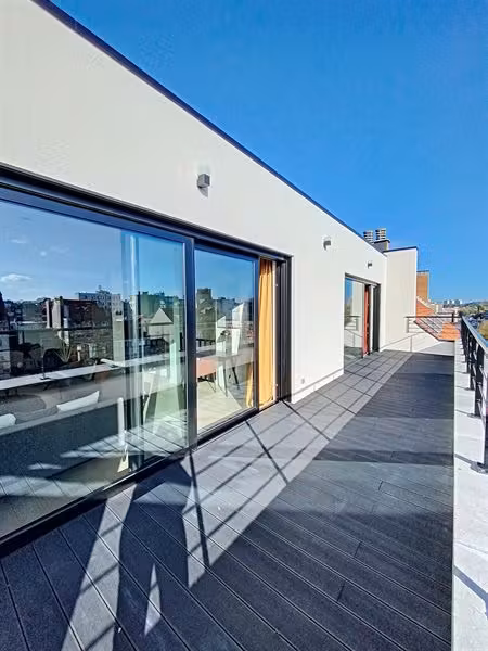 Superb 3-bedroom penthouse with 2 terraces in Jette - 2