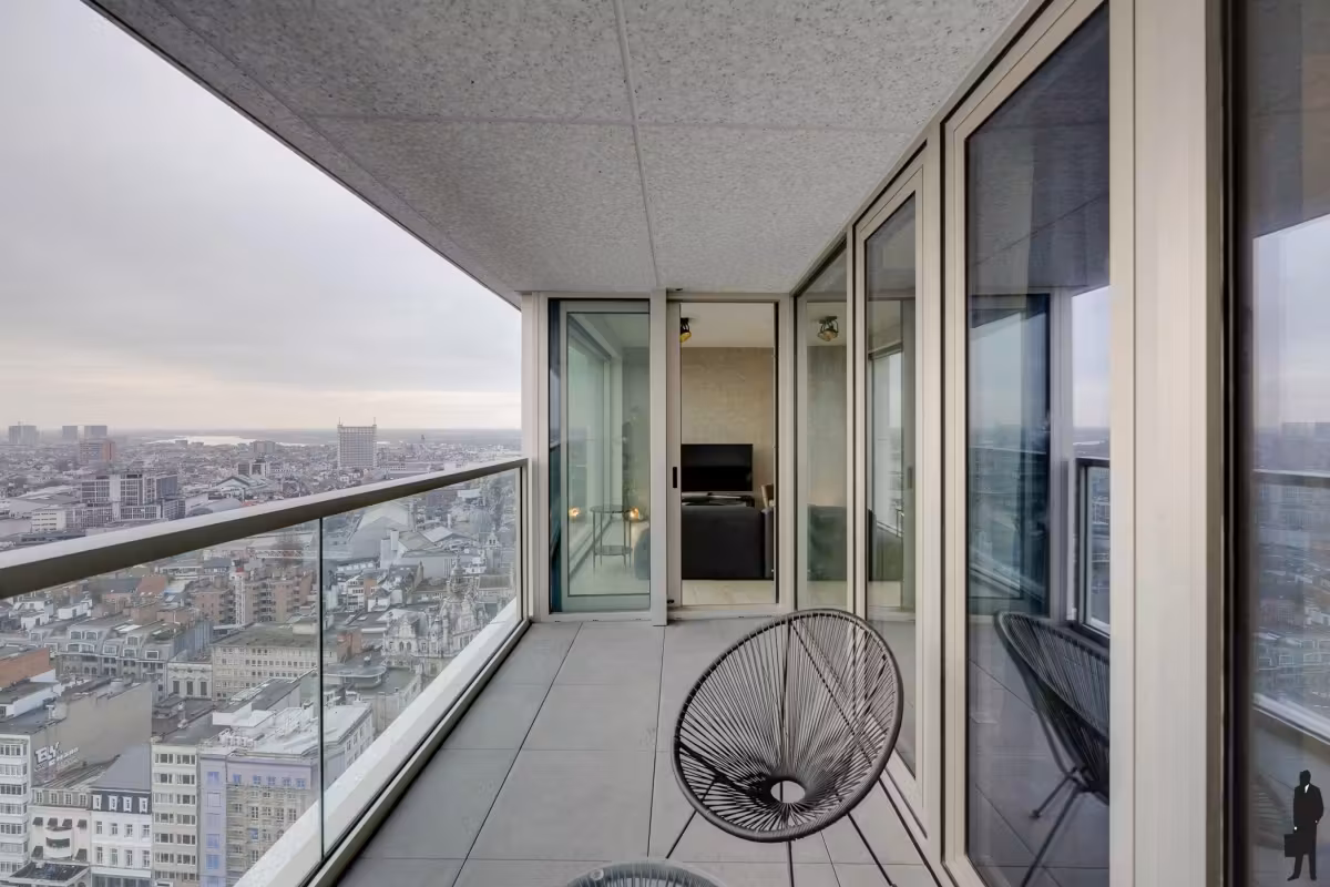 Exclusief 2-slaapkamerappartement in Antwerp Tower - 2