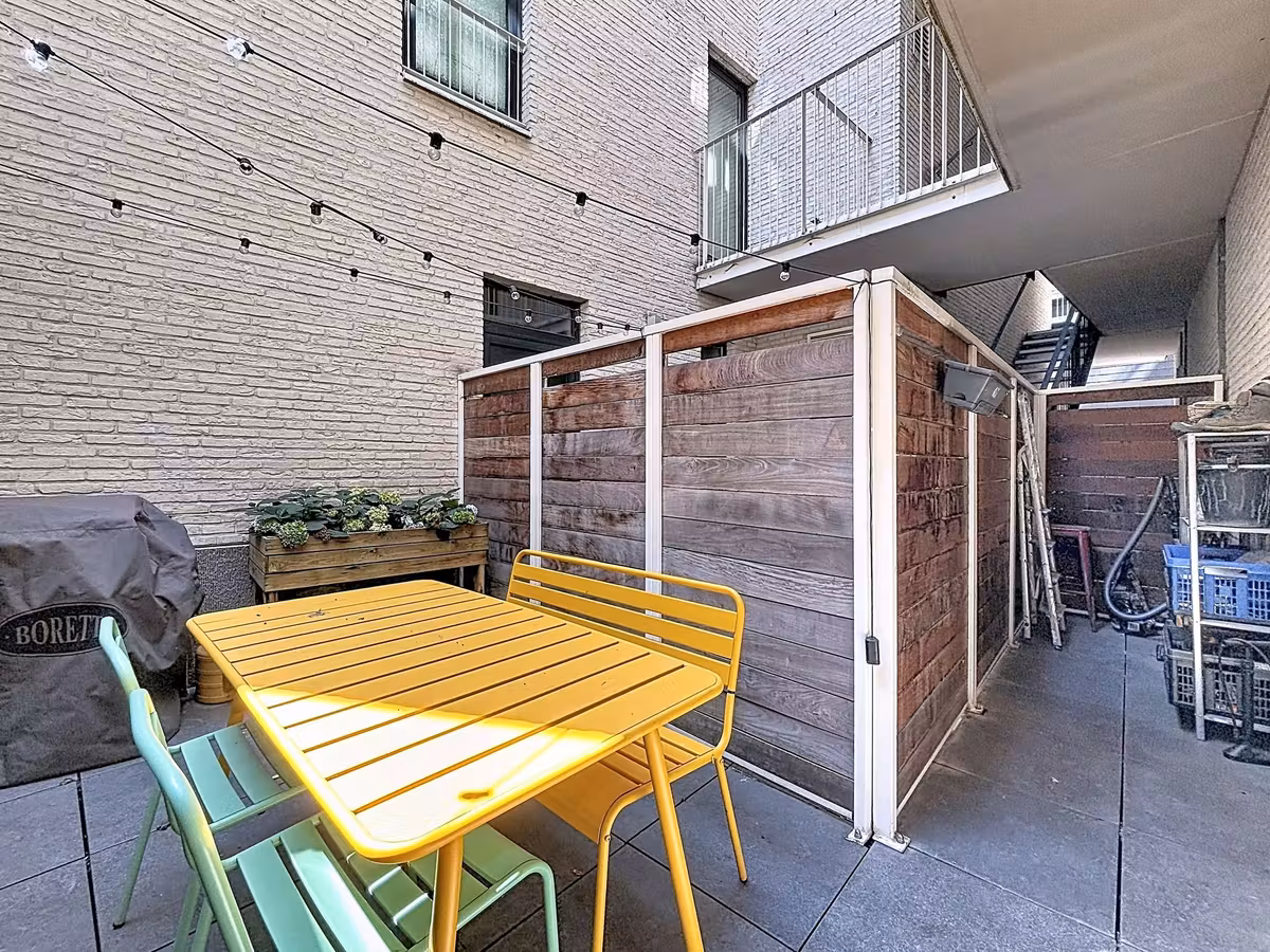 Gemeubileerd 2-slaapkamer appartement met terras in Brussel - 16