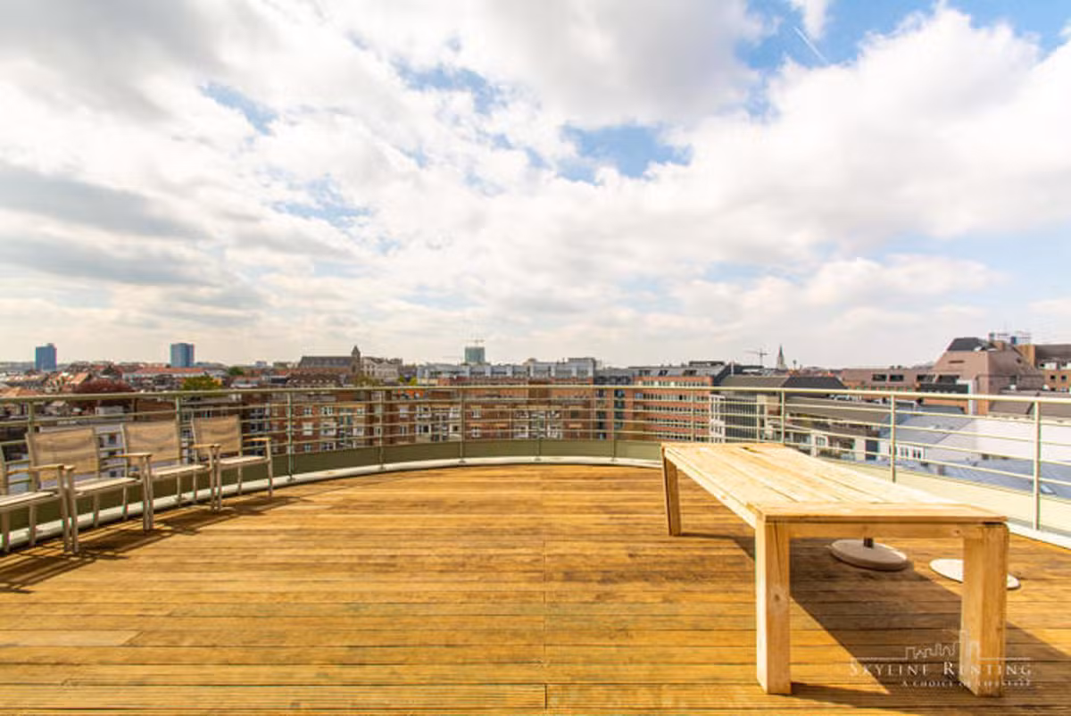 Gemeubileerde penthouse met terras in het Europese kwartier - 20