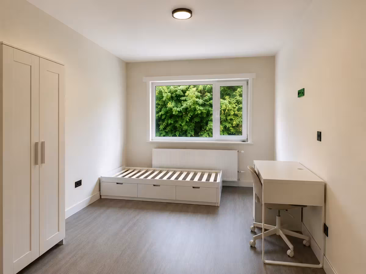 Gerenoveerde gemeubileerde studentenkamer in Gent - 1