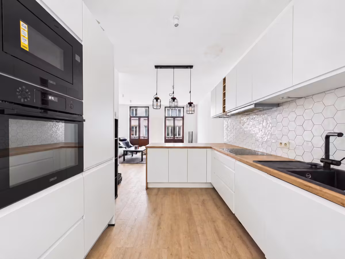 Driekamerwoning met balkon in Sint-Gillis