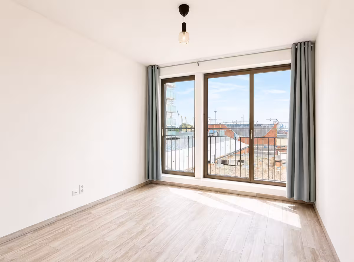 Riant tweeslaapkamerappartement met terras op het Eilandje - 7