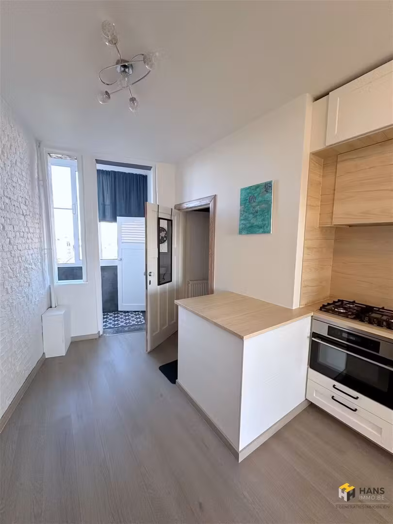 Lichtrijk en vernieuwd appartement met terras in Antwerpen - 5