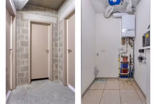 Appartement met 2 slaapkamers, balkon + parking - 12