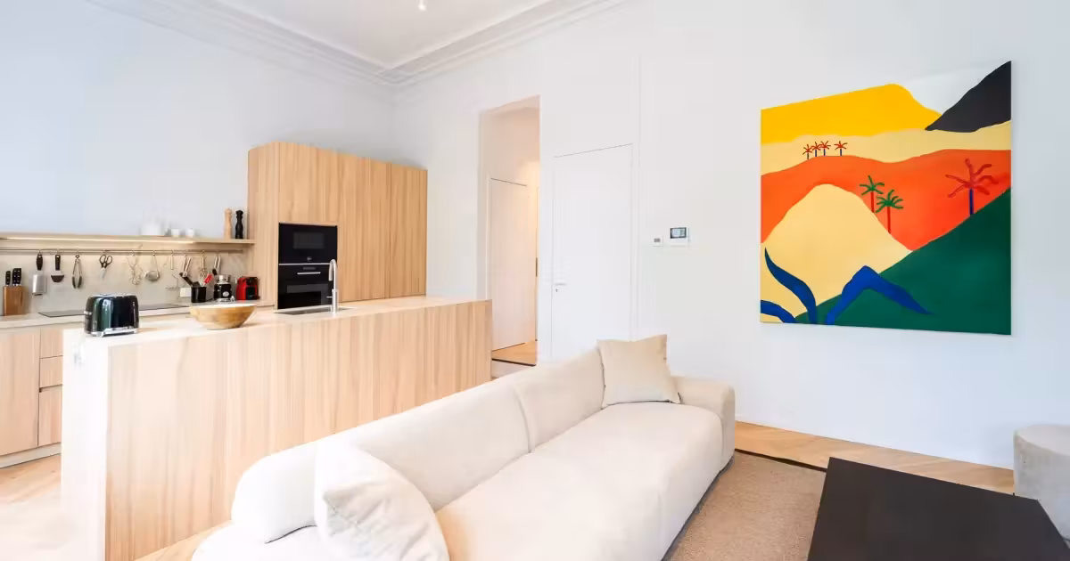 Appartement de luxe meublé avec terrasse au Zuid