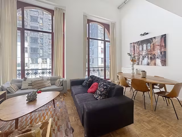 Duplex appartement te huur in Brussel