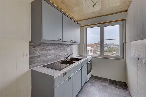 Studio met aparte slaaphoek te huur in Borgerhout - 7