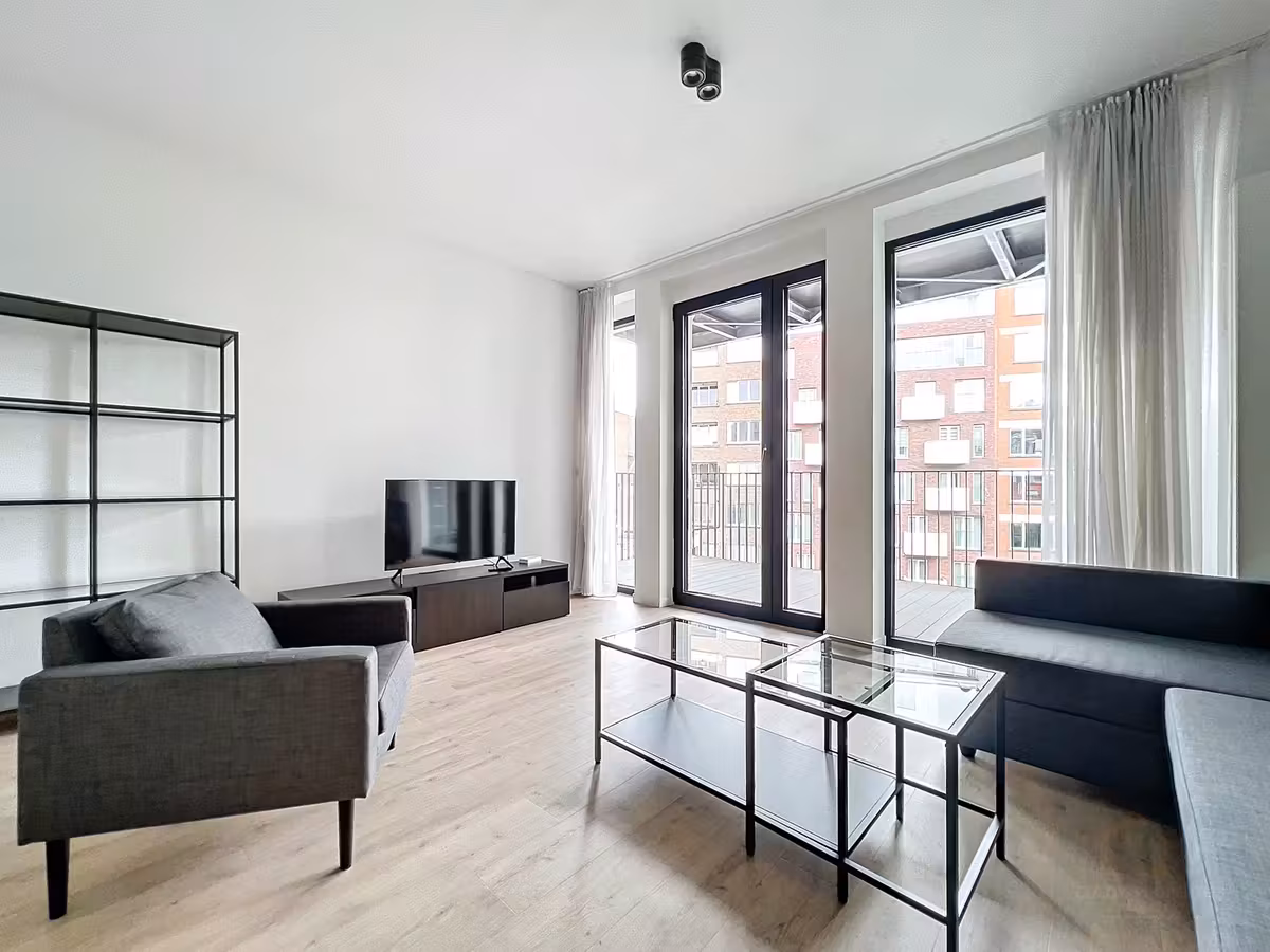 Gemeubileerd appartement met terras in Brussel - 14