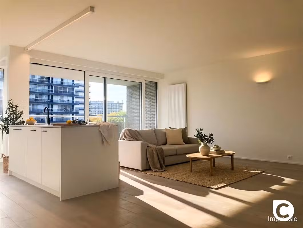 Appartement met 2 slaapkamers en terras in Berchem - 9