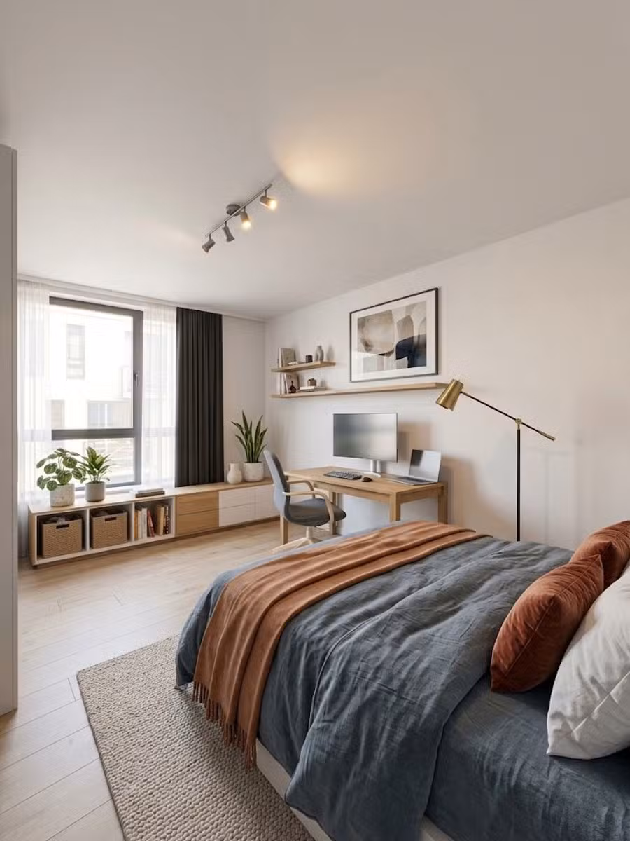 Twee-slaapkamerappartement met twee badkamers in Etterbeek - 3