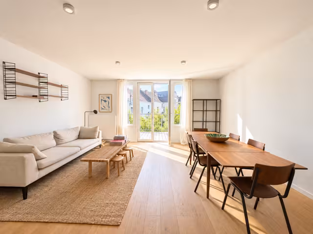 Furnished apartment with large terrace near European Quarter - 6
