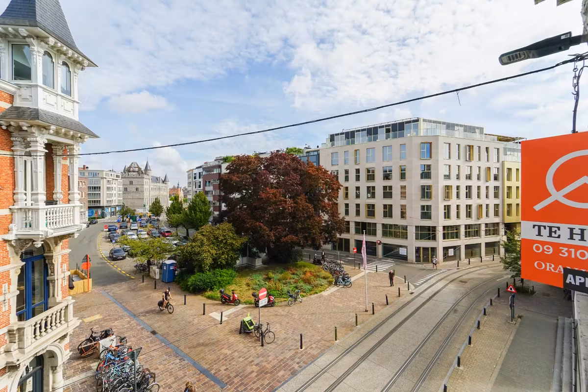 Duplex in hartje Gent met uitzicht op de Krook