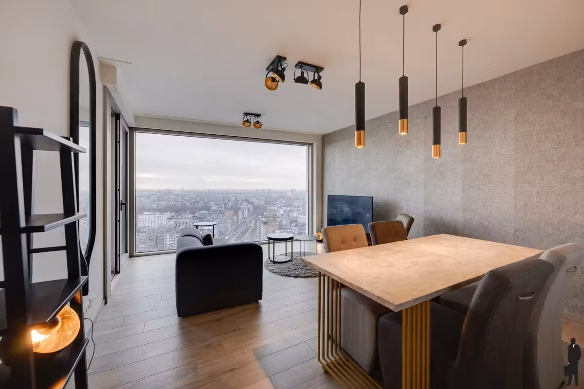 Appartement exclusif 2 chambres au 20e étage - Antwerp Tower - 3