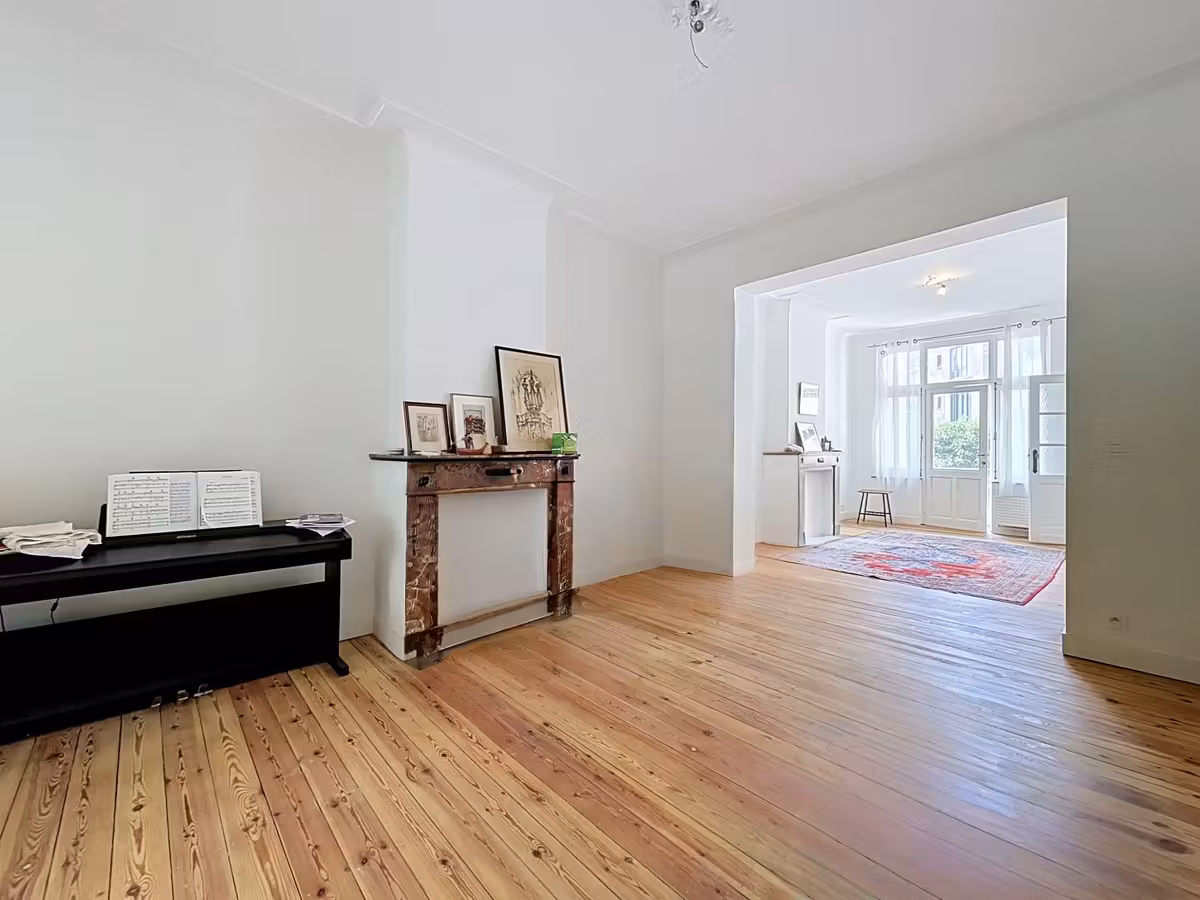 Laken: Appartement met 1 slaapkamer + bureau/dressing (99m²) - 9