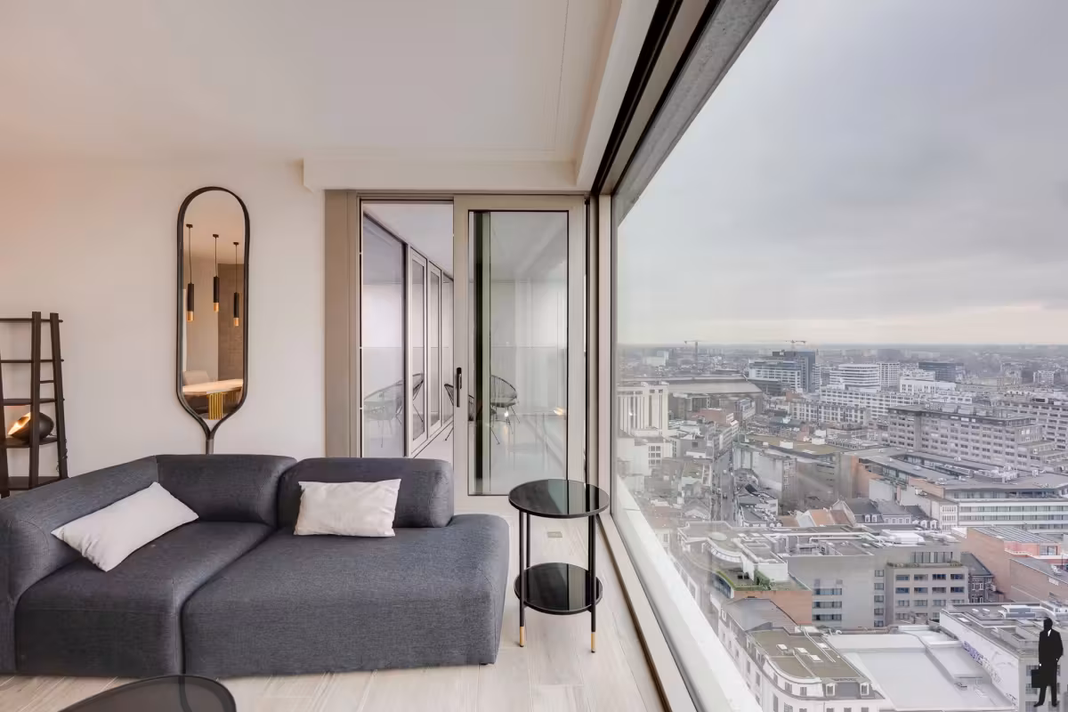 Appartement 2 chambres exclusif dans Antwerp Tower