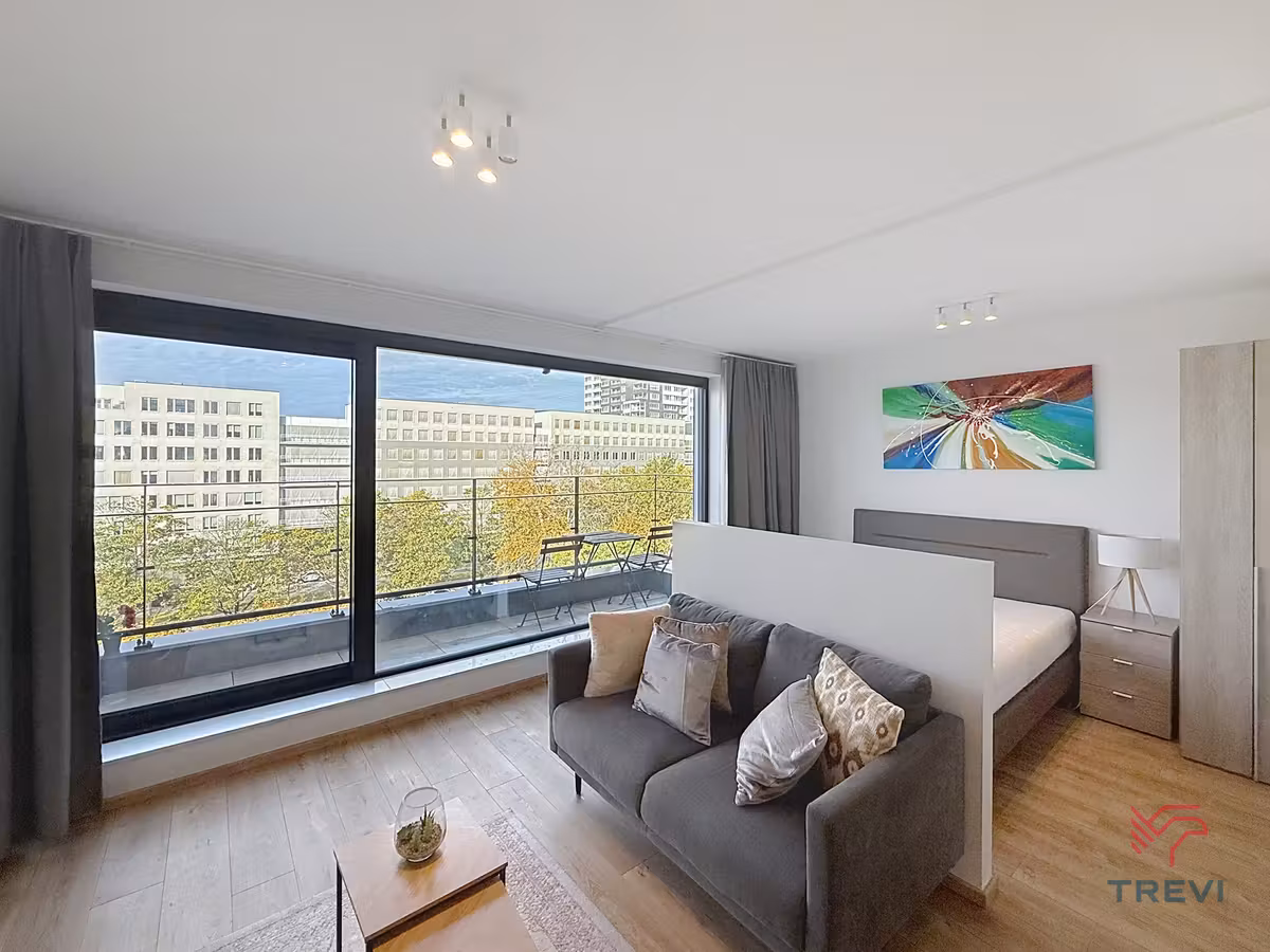 Furnished studio with terrace and parking - 5