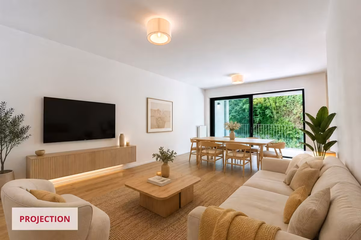 WOLUWE-ST-LAMBERTS – NEERVELDSTRAAT | MOOI 2-SLAAPKAMERAPPARTEMENT MET TERRAS EN PARKING