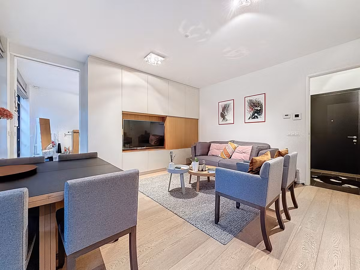 Gemeubeld appartement met 1 slaapkamer, tuin en terras - 7
