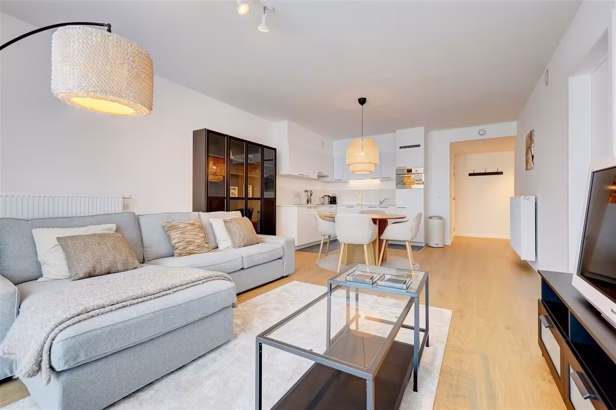 Nieuw gemeubeld appartement met 3 slaapkamers