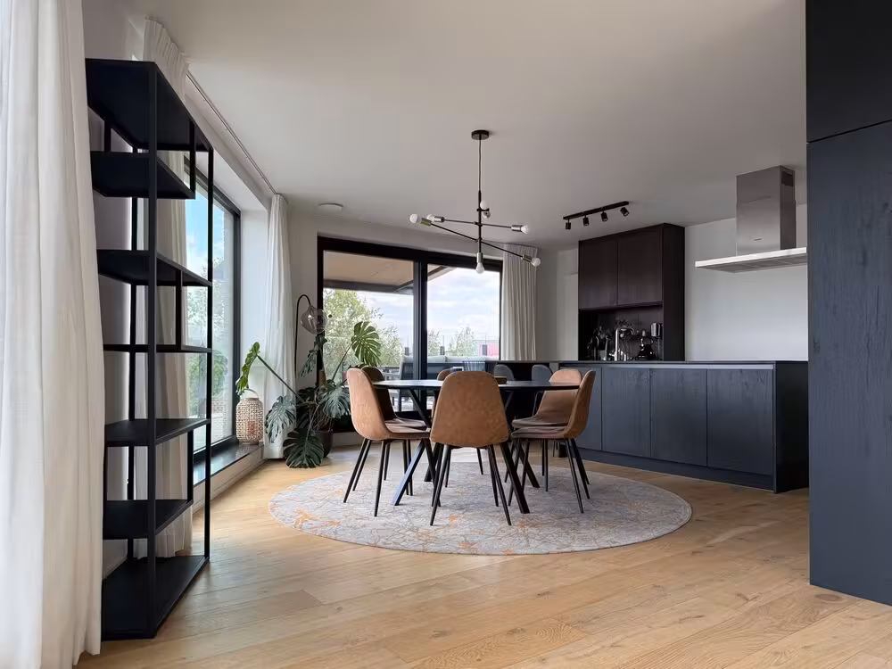 Penthouse meublé de 3 chambres avec terrasse et garage à louer à Gand - 7