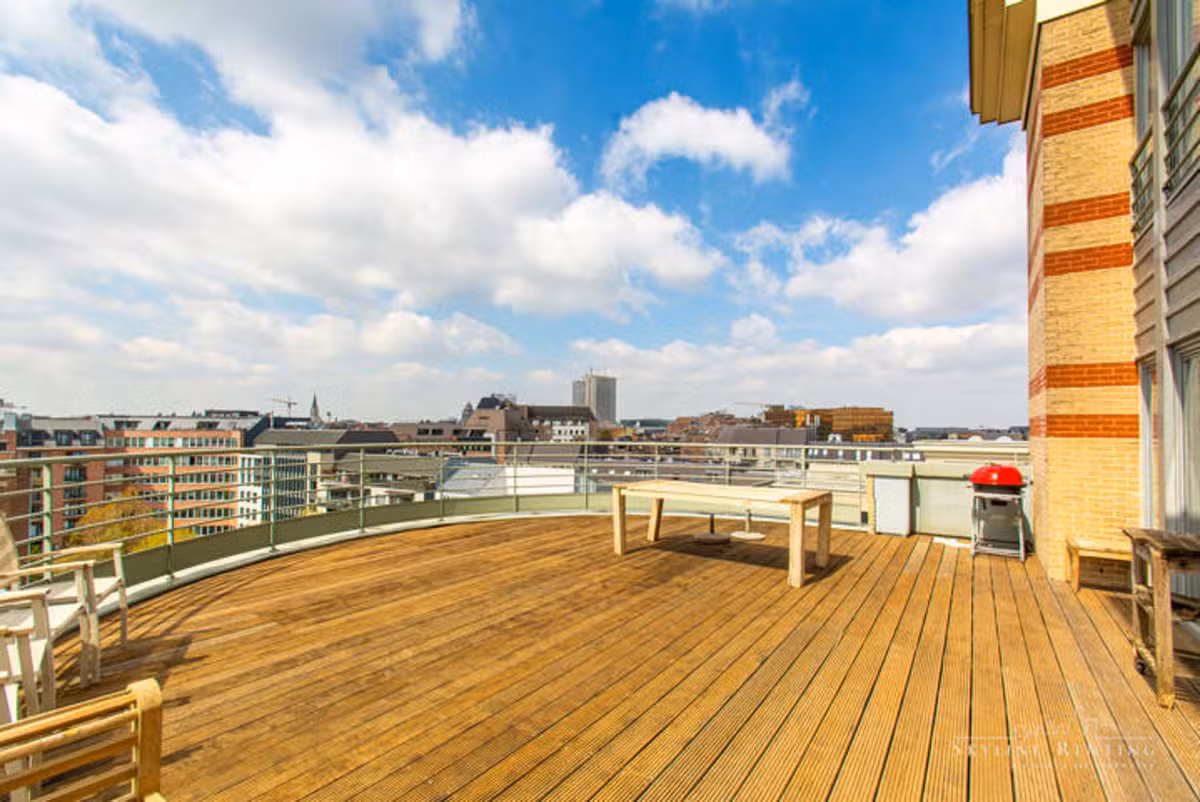 Gemeubileerde penthouse met terras in het Europese kwartier - 18