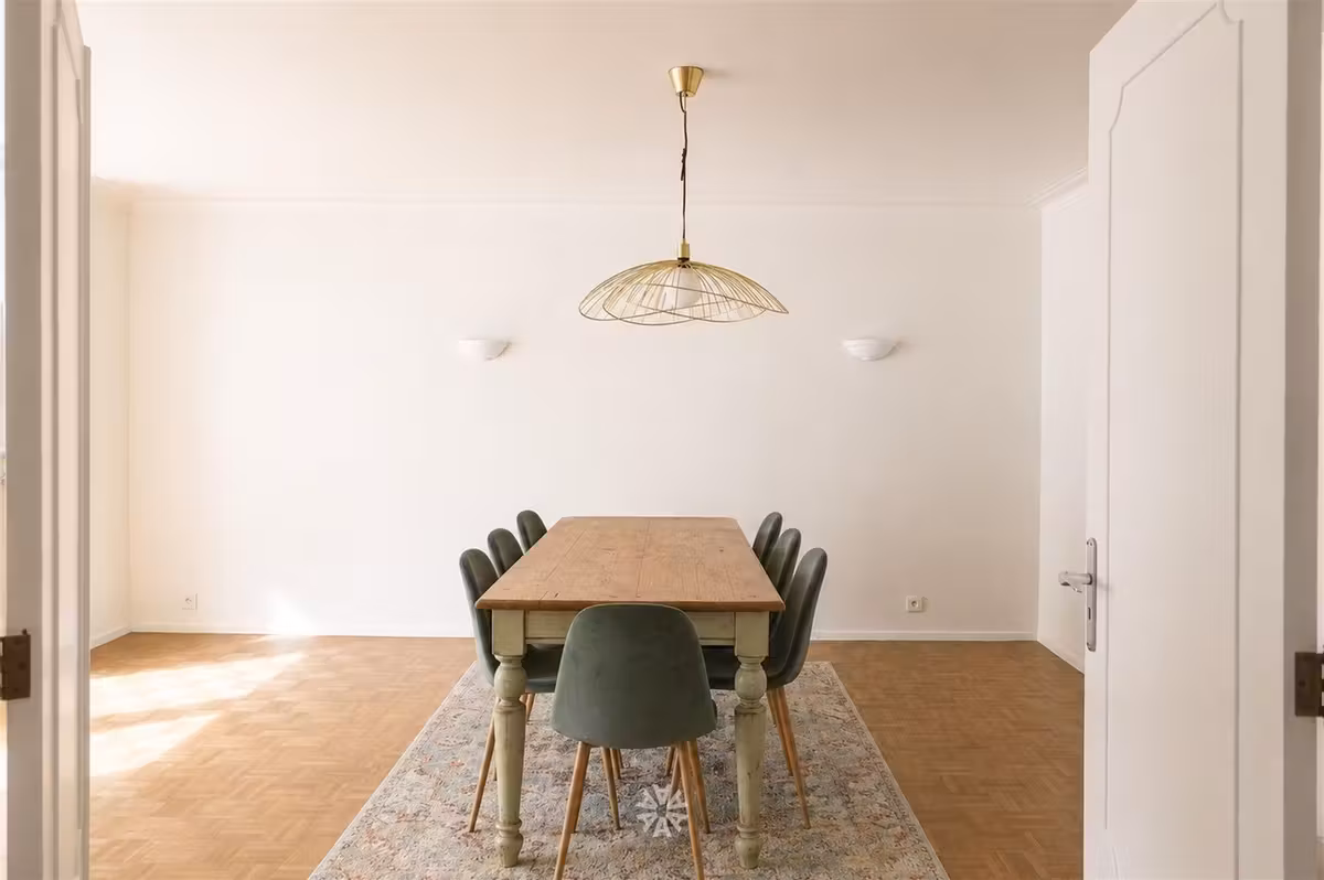 Spacious furnished three-bedroom apartment for rent near Zuidpark Ghent - 11