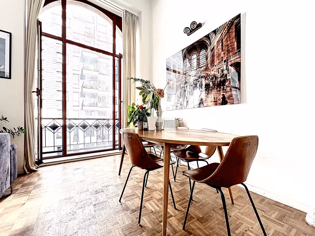 Bel appartement duplex van 2 slaapkamers nabij Europese wijk - 3
