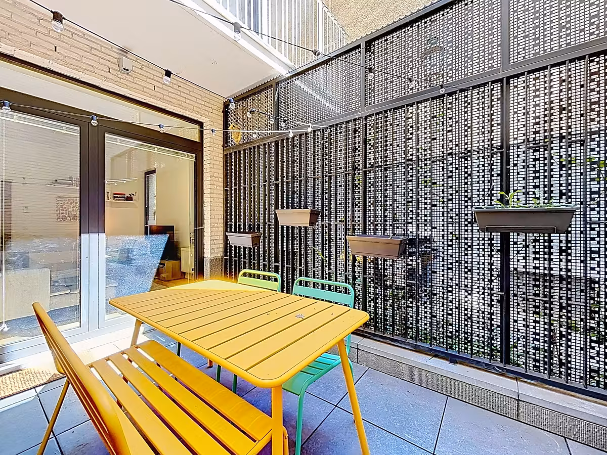 Gemeubileerd 2-slaapkamer appartement met terras in Brussel - 15