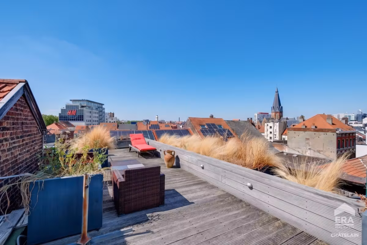 Prachtig penthouse met 2 slaapkamers te huur in Brussel - 2