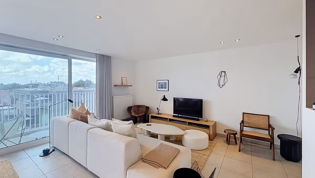 Trendy apartment with 2 bedrooms and terrace in Ghent - 2
