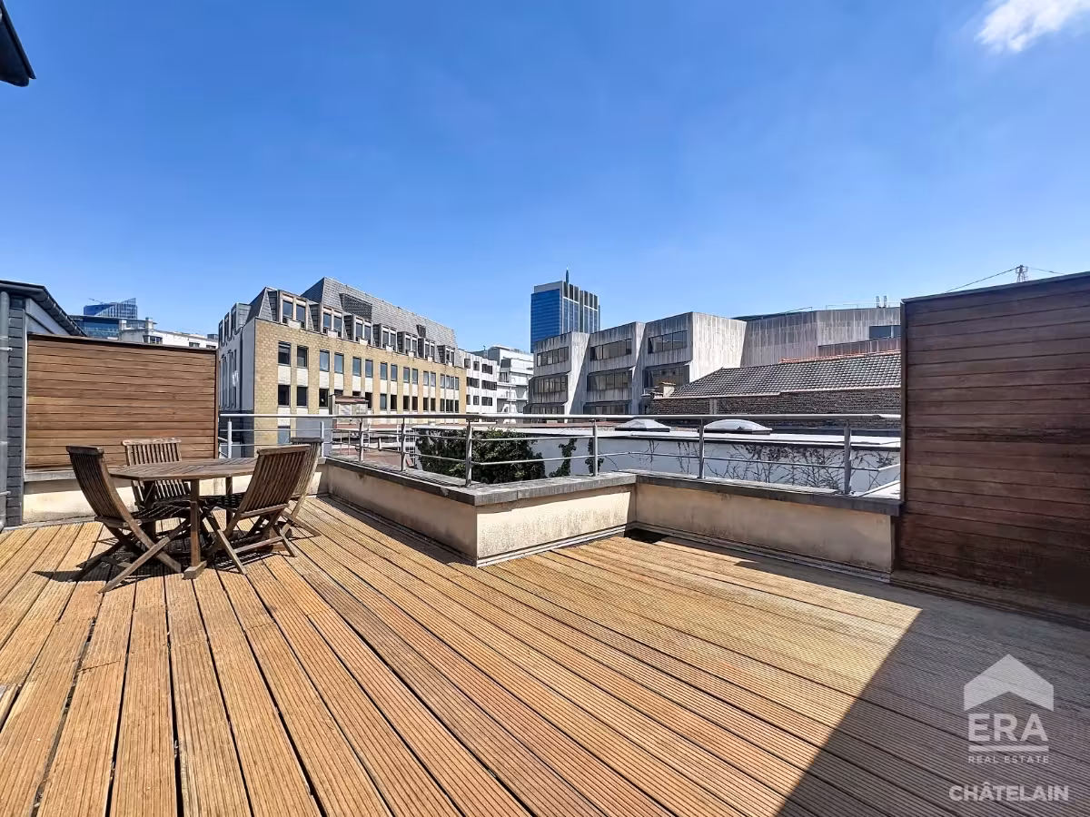 Appartement met 1 slaapkamer + mezzanine te huur in Brussel - 15