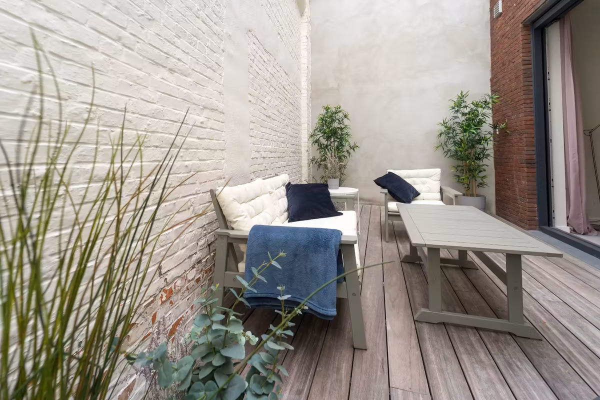 Ruime woning met bureel op gelijkvloers en 4 terrassen in hartje Gent - 13