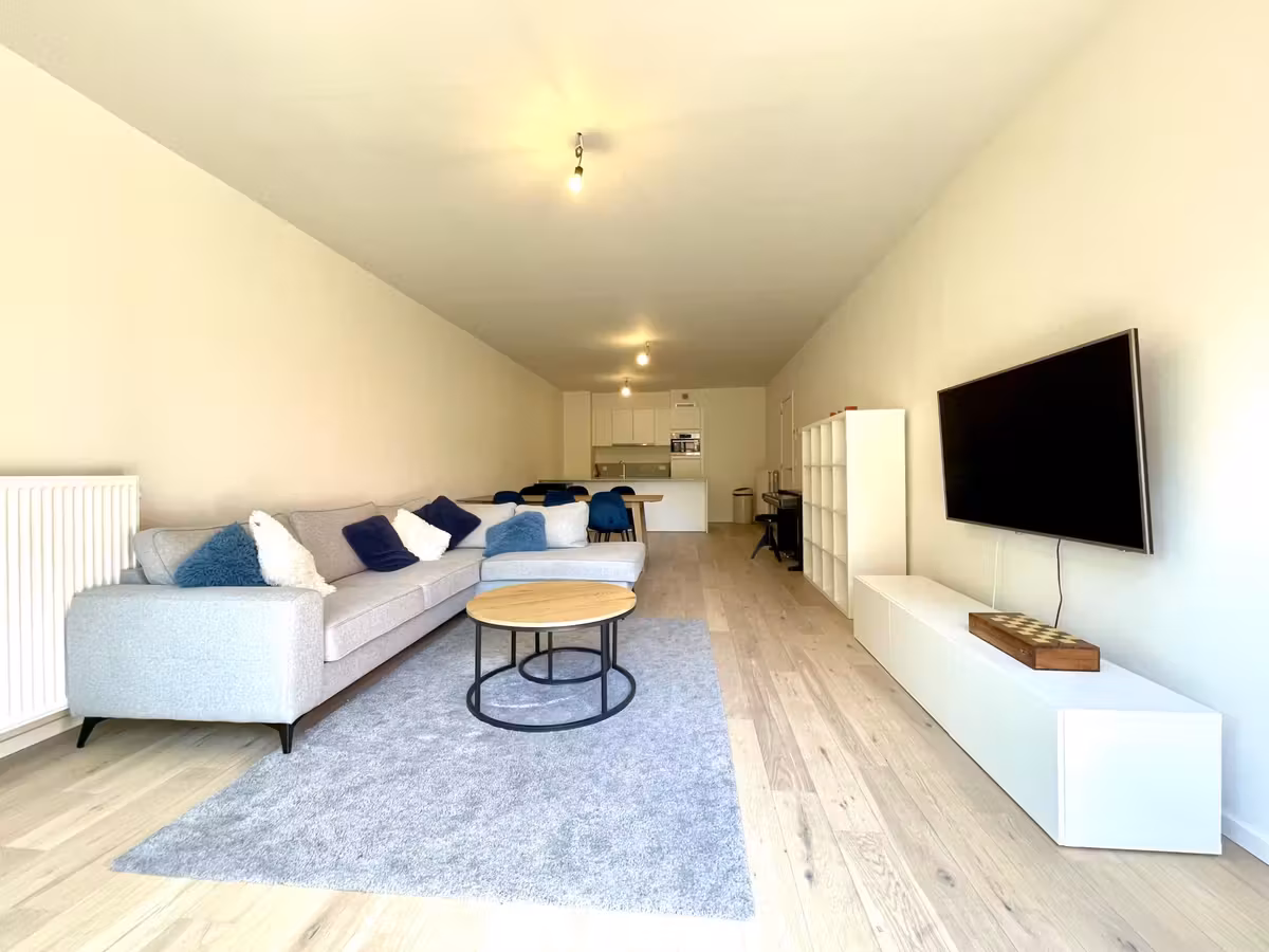 Ruim appartement met 3 slaapkamers en 2 badkamers te Gent