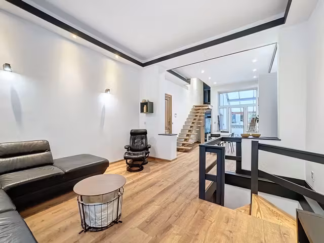 Studentenflat in Saint-Gilles met XXL terras - 15