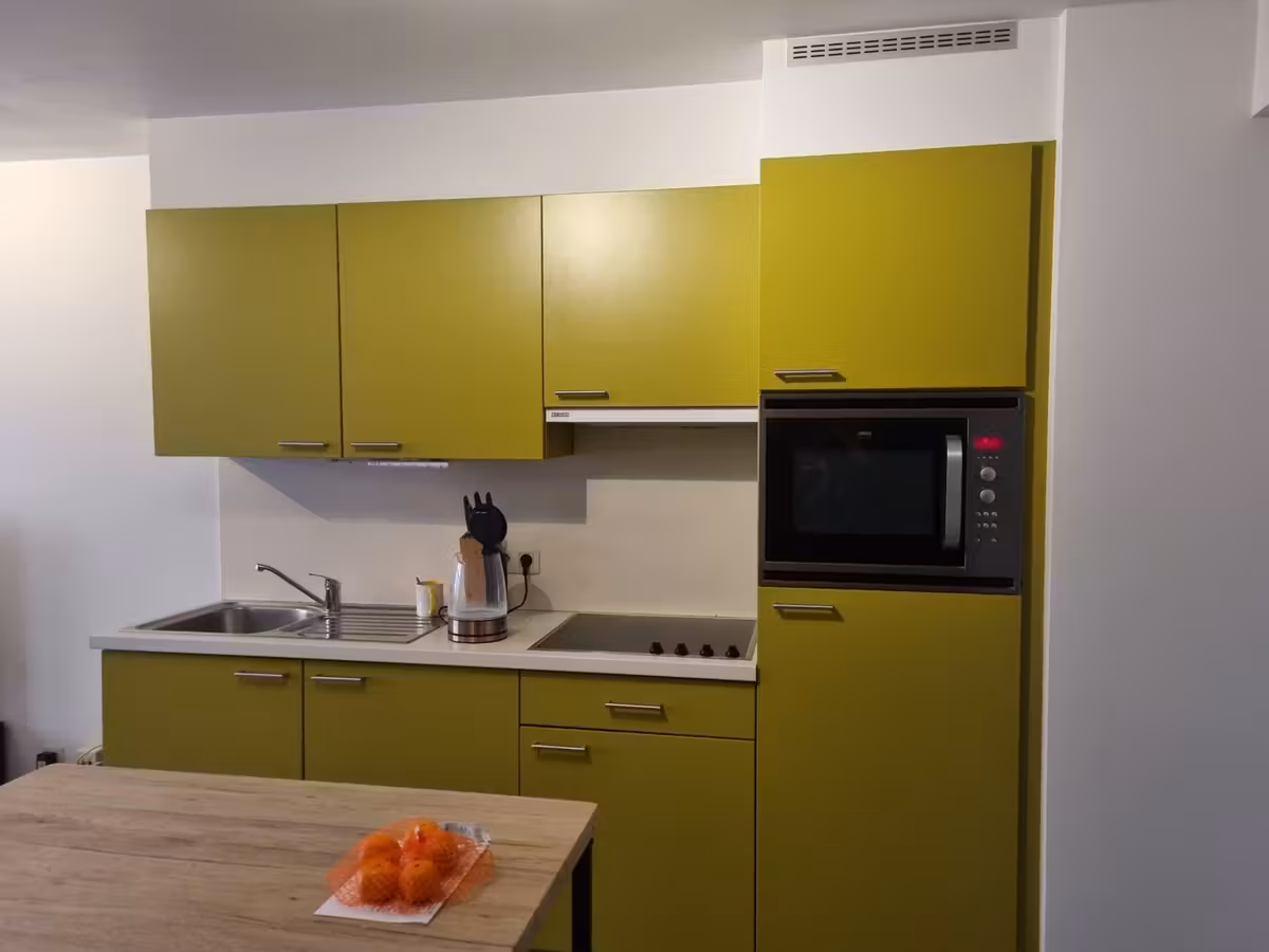 Studio élégant avec espace de vie ouvert et coin nuit séparé - 3